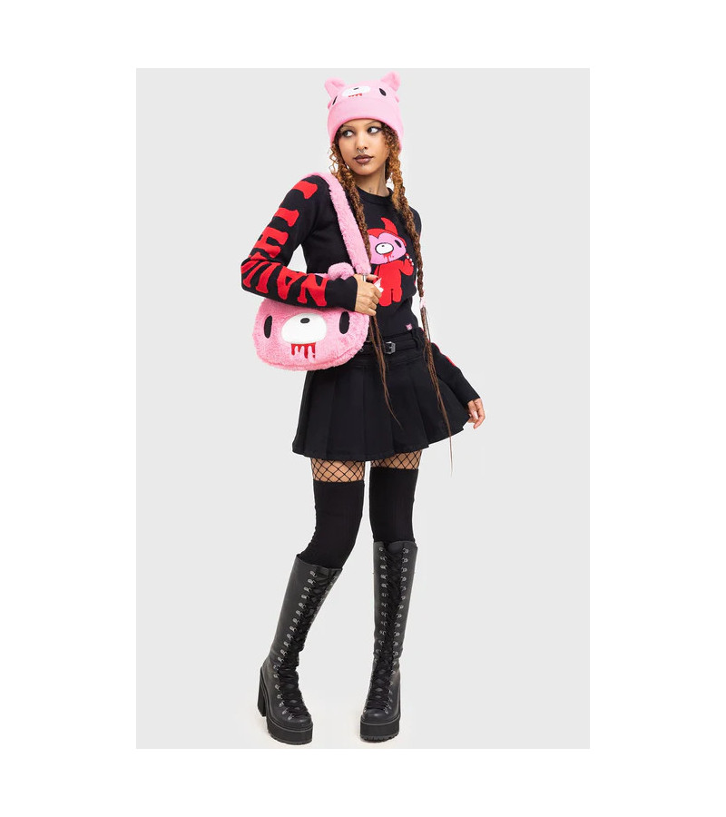 Gloomy Bear Pink Bag Killstar