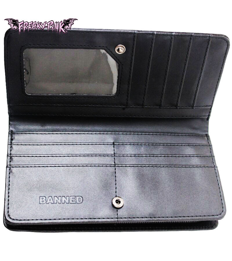 Cat and Occult Symbols Wallet