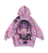 Pink Love Girl Hoodie ACDC RAG