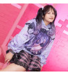 Love Girl Hoodie Violet ACDC RAG