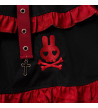 Punky Bunny Red Mini Skirt ACDC RAG