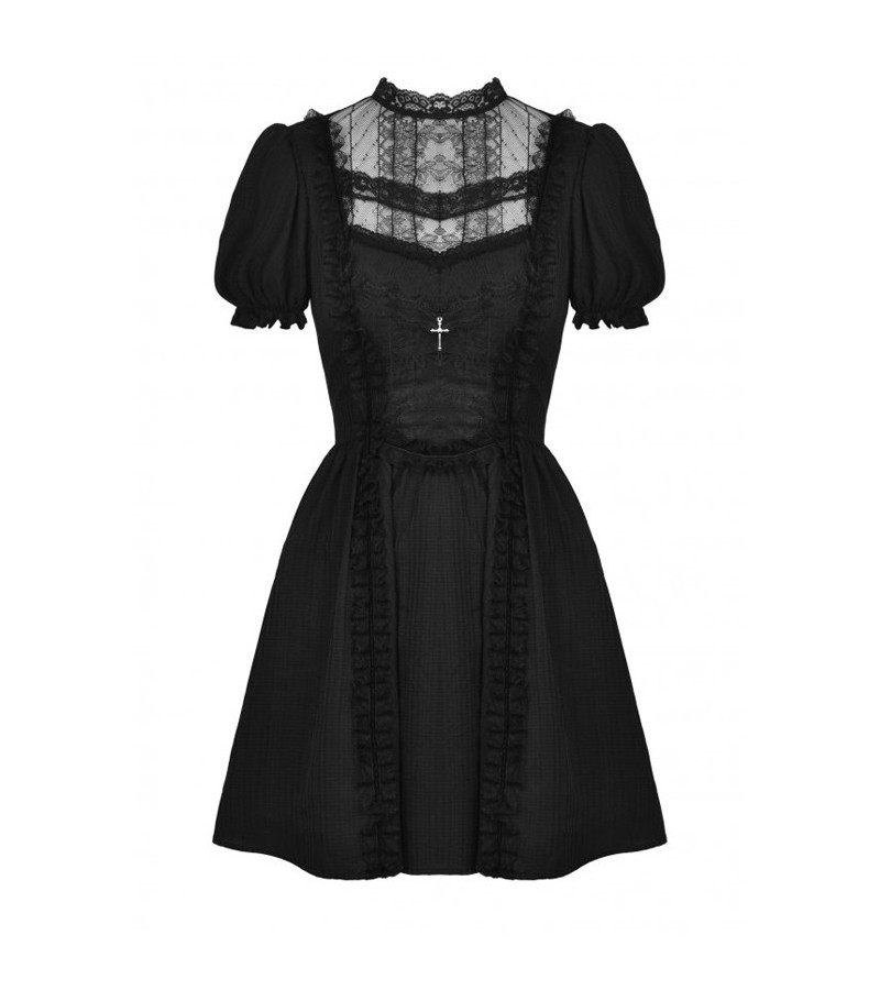 Black Gothic Doll Dress