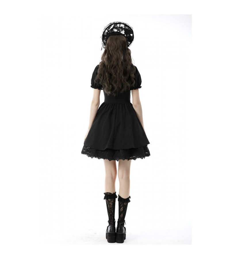 Robe Gothique Noires Doll Dress