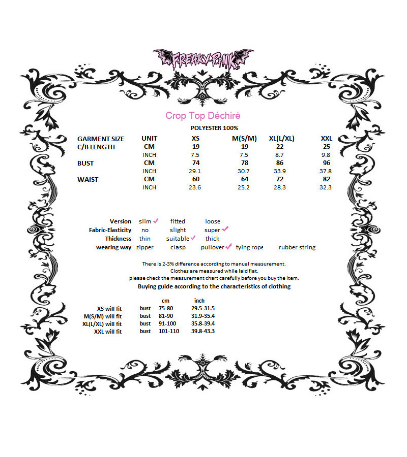 Punk Crop Top With Holes And Lacing