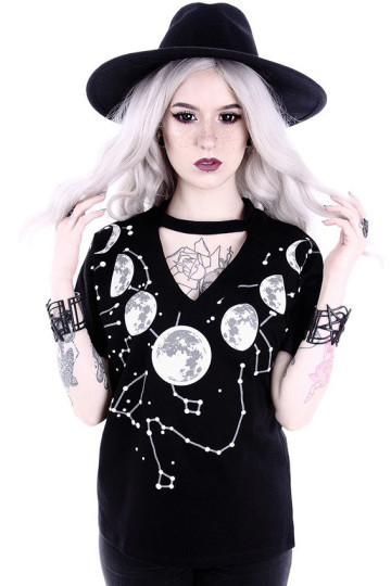 T-shirt Moon Phases Col V