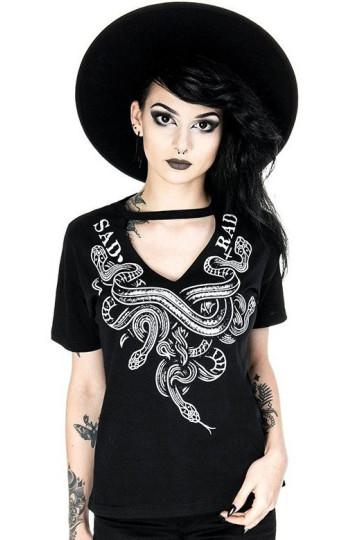 T-shirt Serpents Sad and Rad