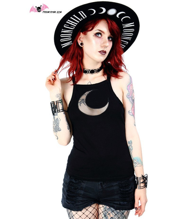Mesh Moon Top