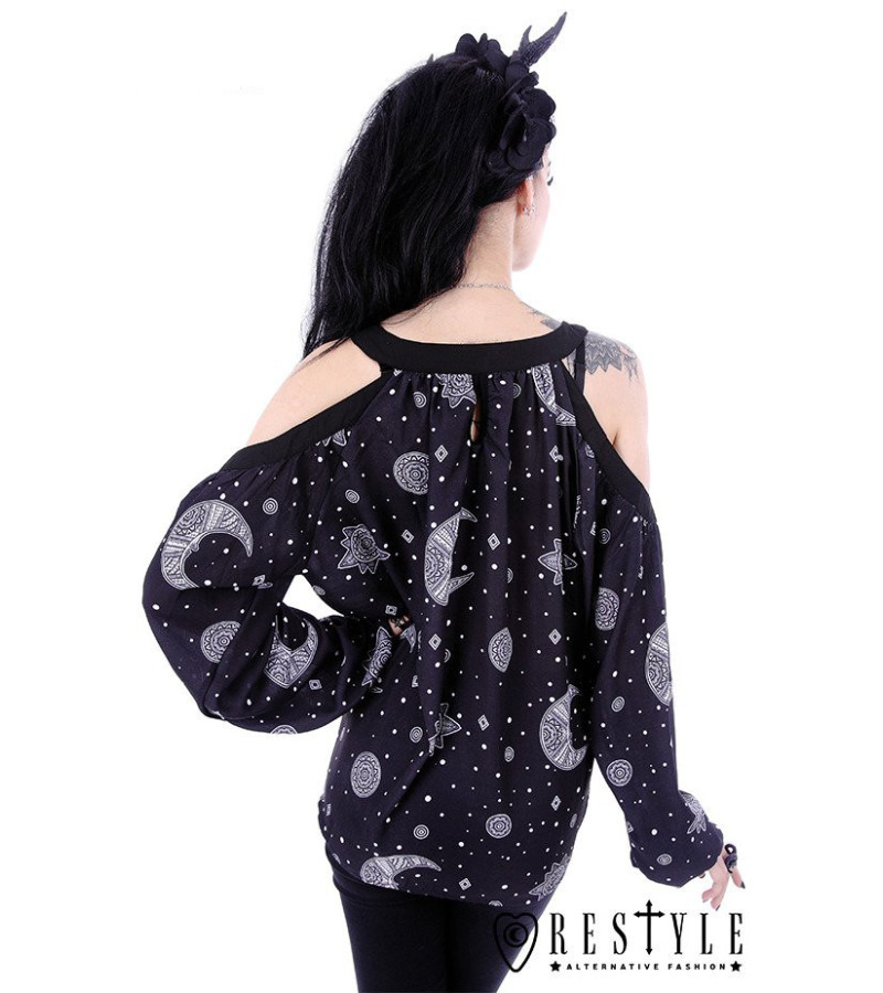 Blouse Moon Hippie - Freaky Pink