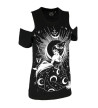 Night Goddess T-shirt  - Freaky Pink