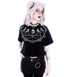 Moon Geometry Crop Top  - Freaky Pink