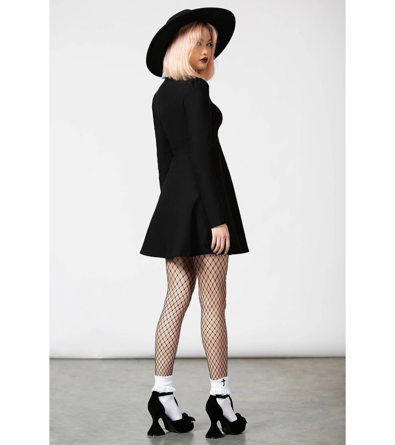 Cathedral Skater Dress Killstar - Freaky Pink