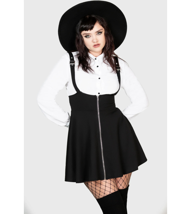 Suspend Me Skirt Black