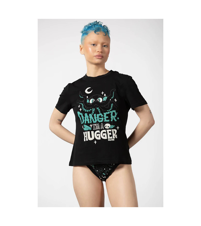 T-shirt Cthulhu Danger - Freaky Pink