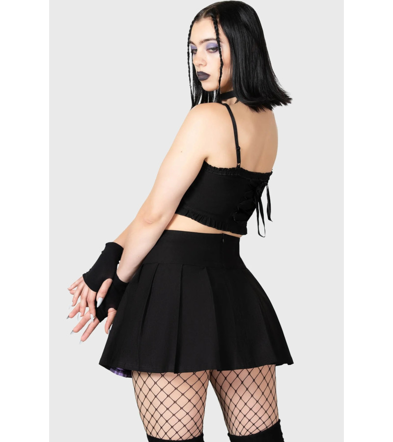 Cattie Pleated Skirt - Freaky Pink