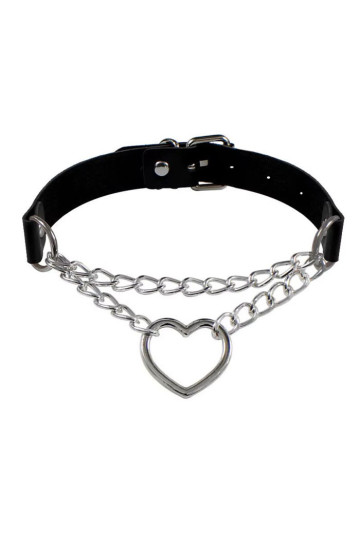 Choker Coeur Chaine