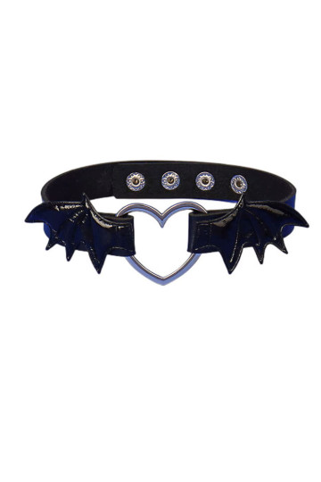 Choker Coeur Chauve-Souris