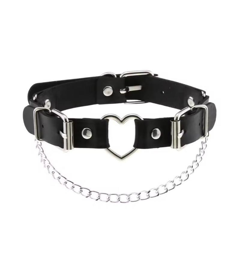 Choker Ceinture Coeur Chaine Choker Ceinture Coeur Chaine