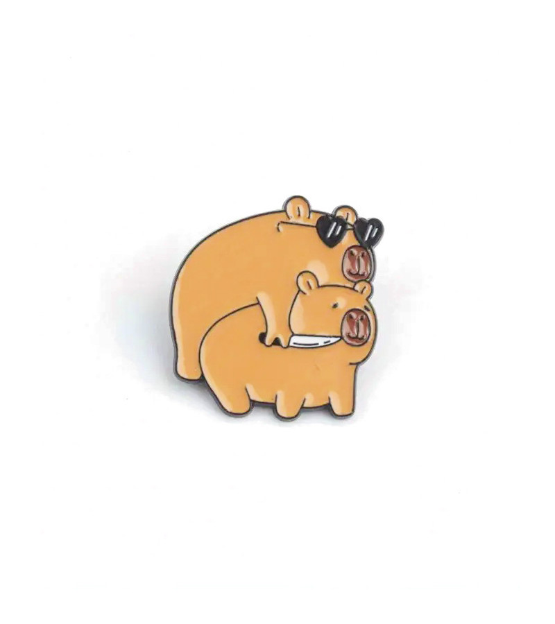 Capybara With Nife Pin