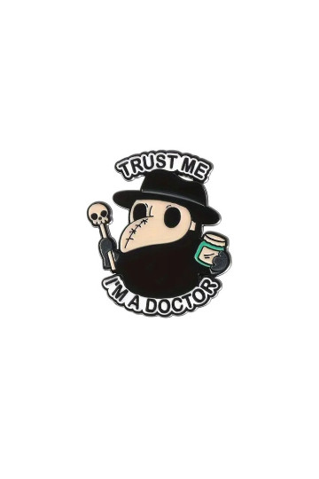 Plague Doctor Pin