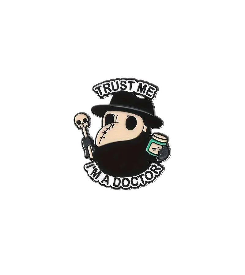 Plague Doctor Pin