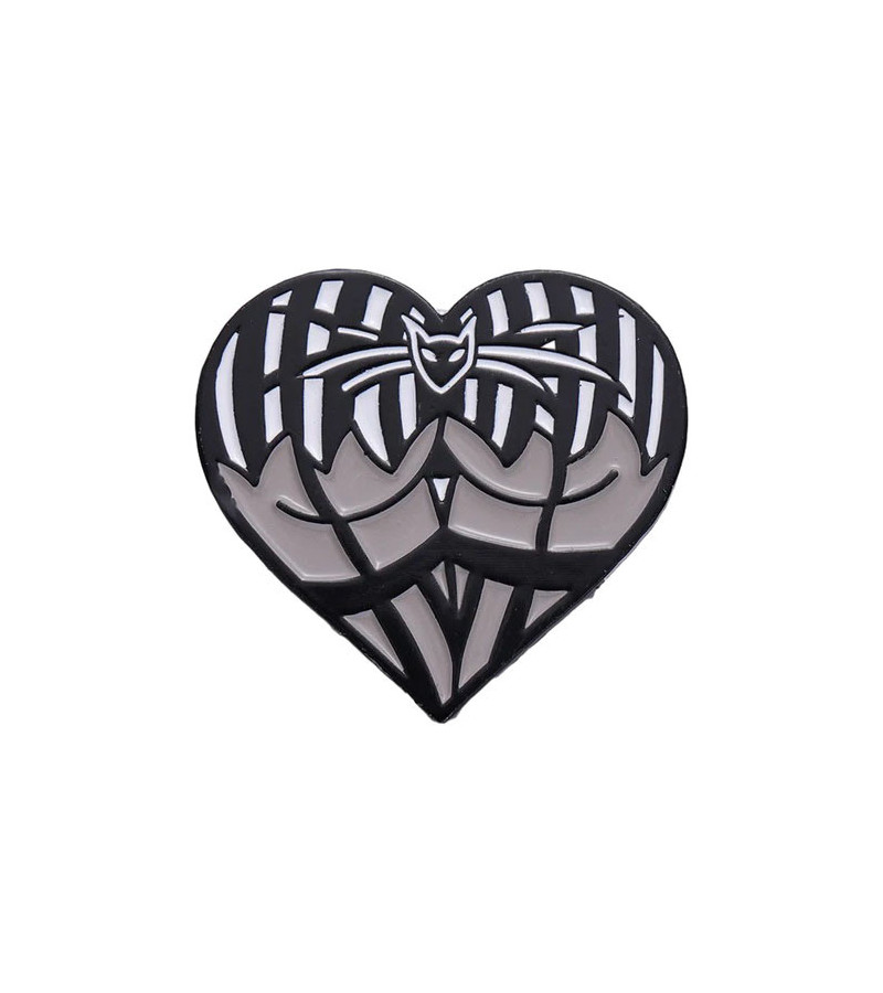 Pins Coeur Cucu Rayé
