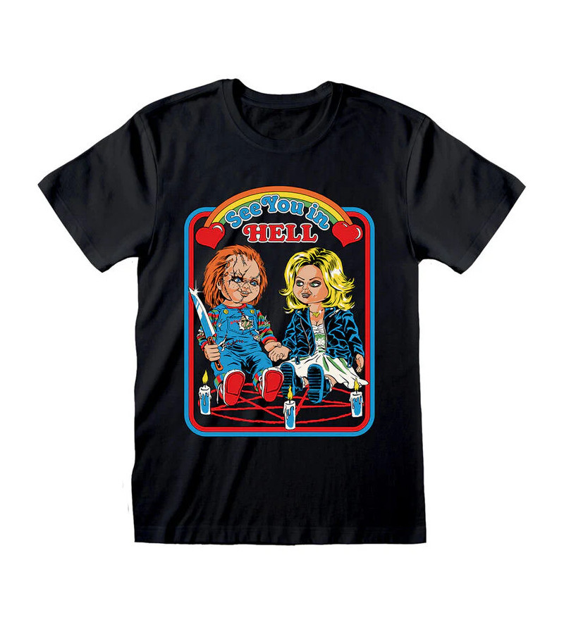 T-shirt Chucky See You In Hell T-shirt Chucky See You In Hell