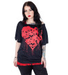 Skull Heart Double Top