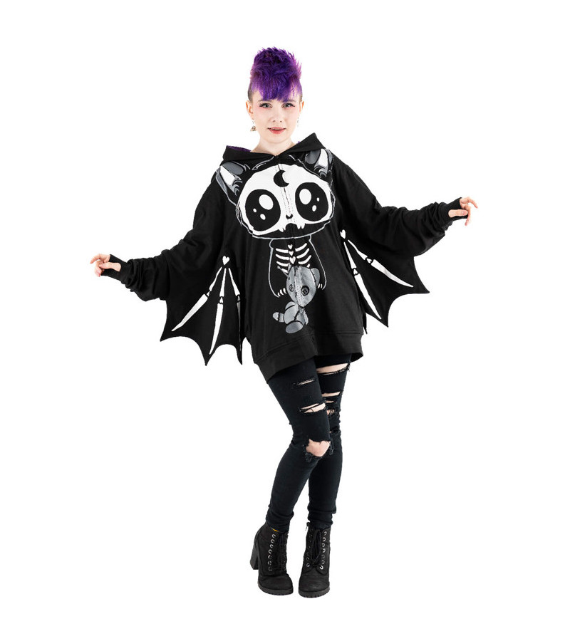 Bat Doll Hood with wings