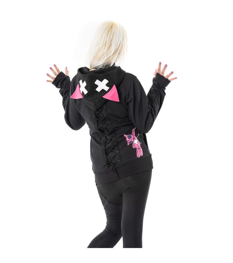 Sweat-shirt Kitty Mayhem Rose Violet