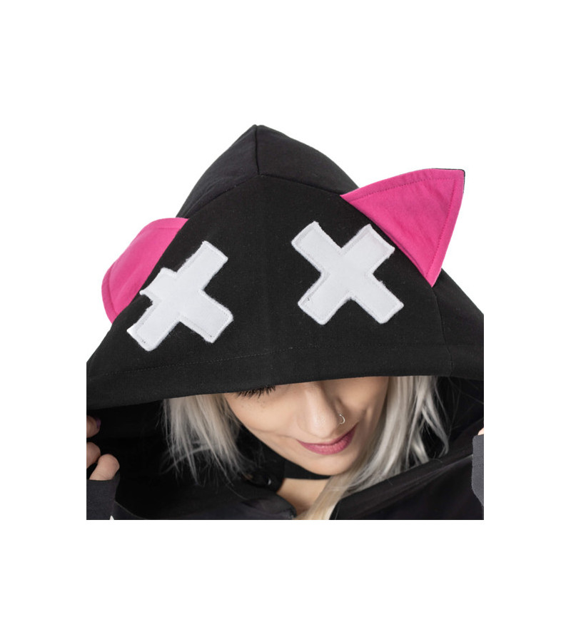 Sweat-shirt Kitty Mayhem Rose Violet
