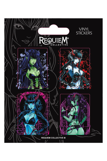 Set De Stickers Requiem Collective