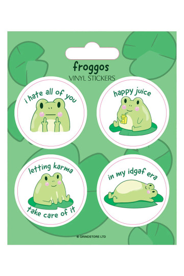 Set De Stickers Froggos