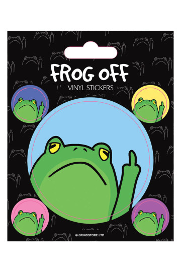 Set De Stickers Frog Off