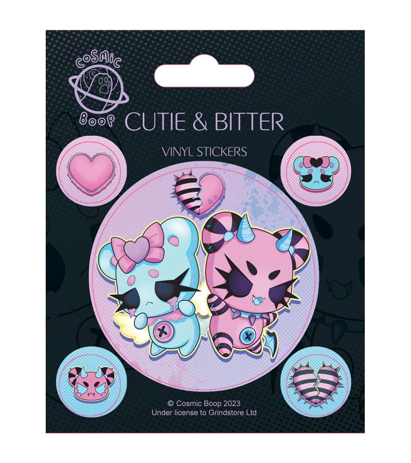 Cutie & Bitter Stickers Set