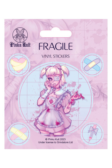 Fragile Stickers Set