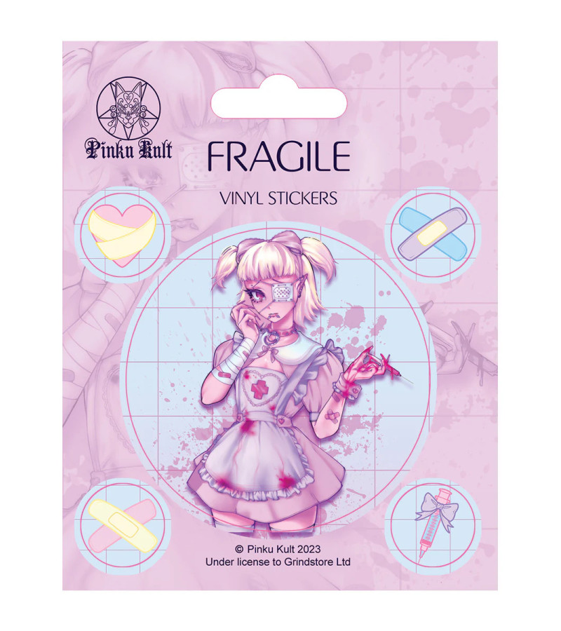 Fragile Stickers Set