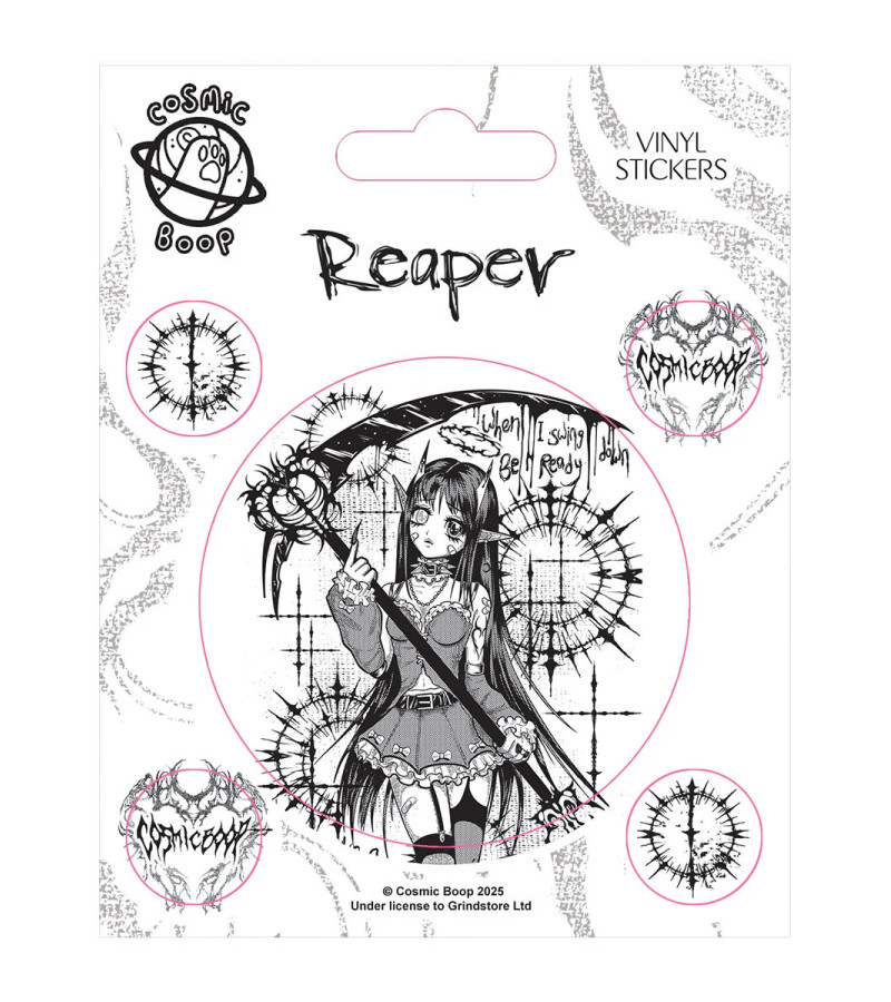 Reaper Stickers Set - Freaky Pink