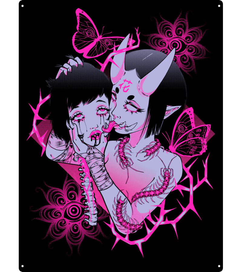 Flower of Flesh and Blood Large Tin Sign