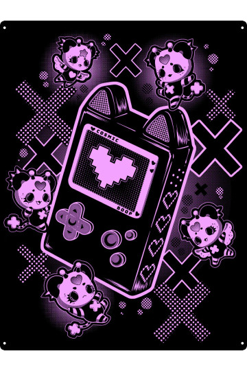 Plaque Métal Cosmobears Grande