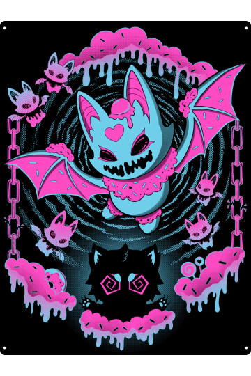 Sweet Monsters Large Tin Sign