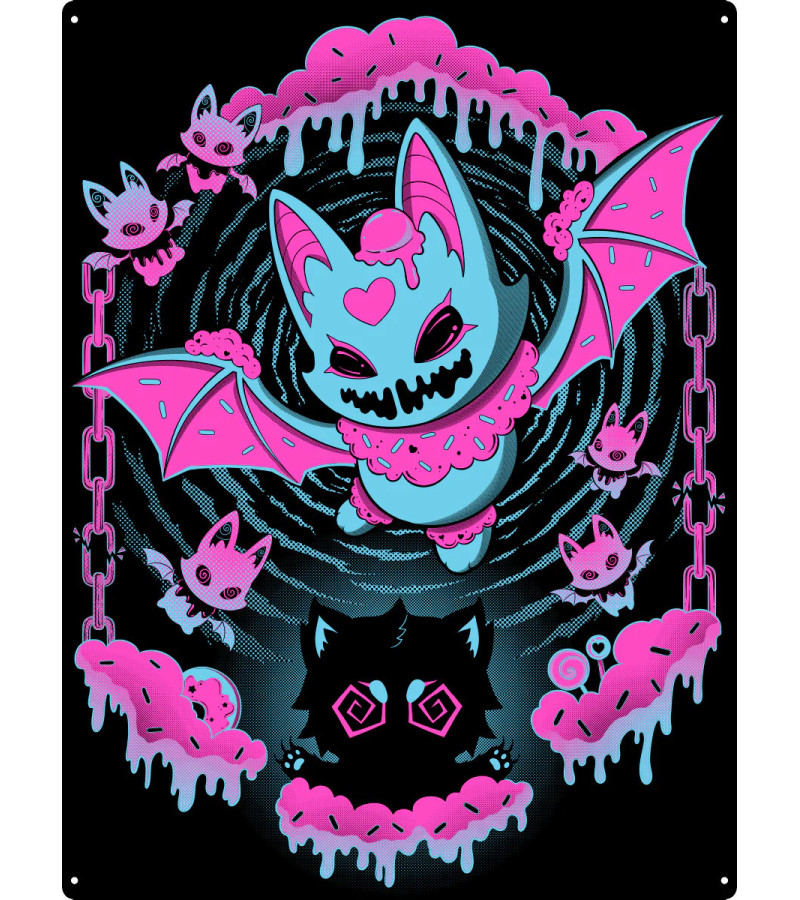 Sweet Monsters Large Tin Sign