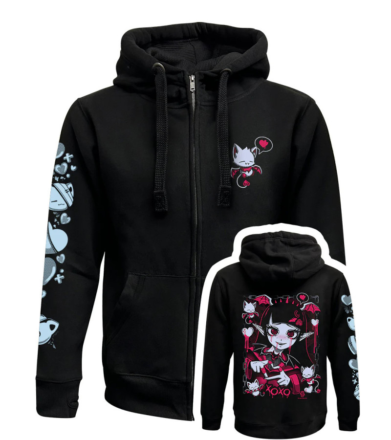 Hoodie Premium Modèle Bite Me