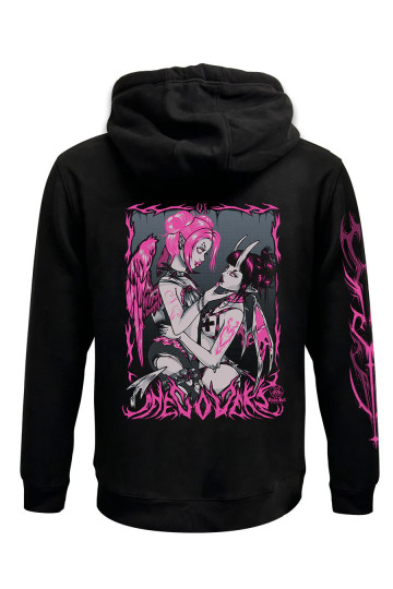 Hoodie Premium Modèle The Lovers dos