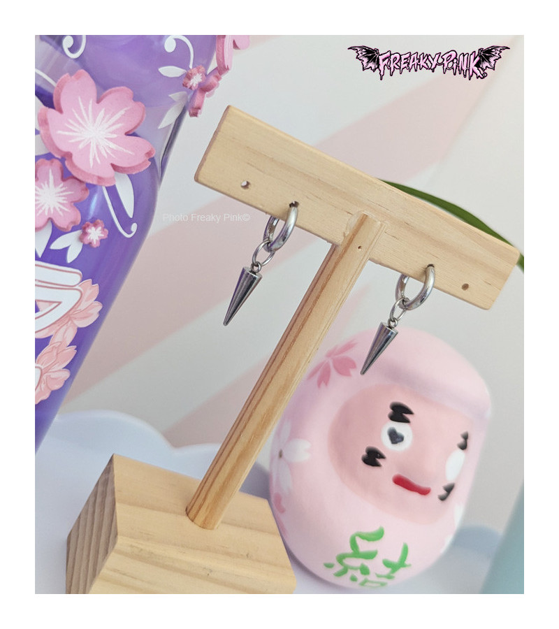 Boucles D'Oreilles Créoles Piques