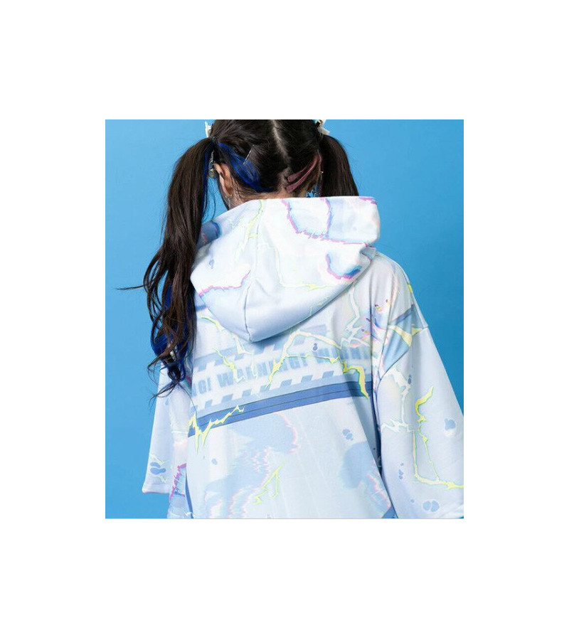 Cyber Jellyfish Short Sleeve Hoodie ACDC RAG