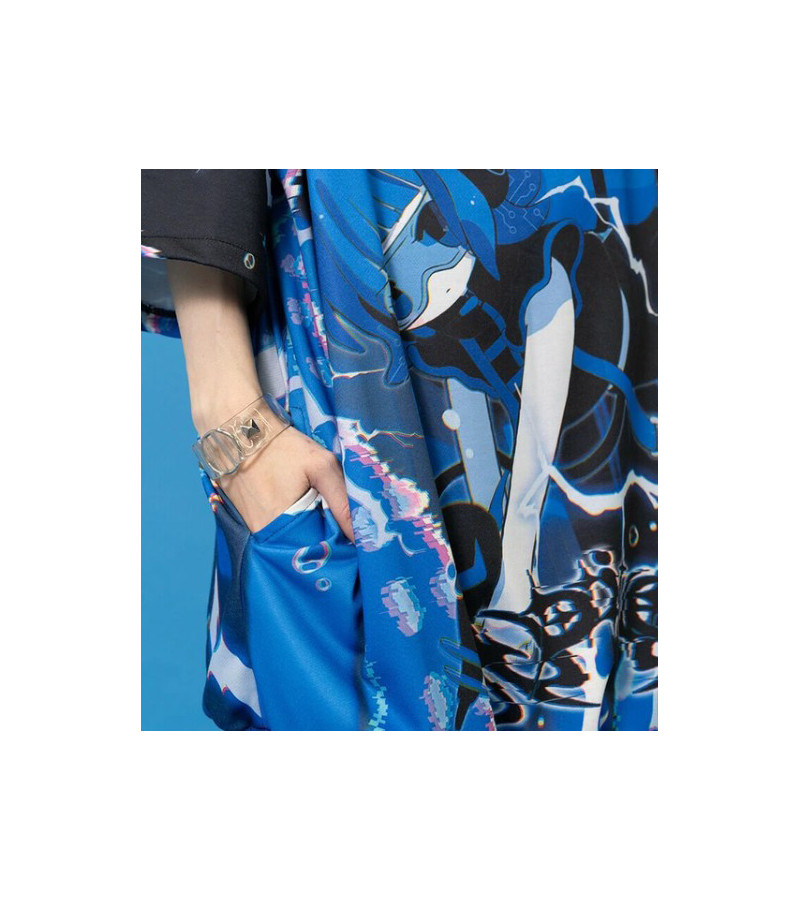 Cyber Octopus Short Sleeve Hoodie ACDC RAG