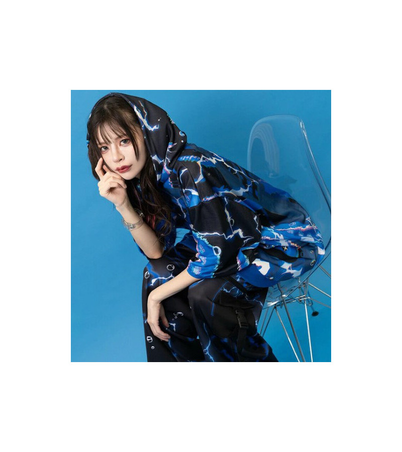 Cyber Octopus Short Sleeve Hoodie ACDC RAG