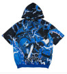 Cyber Octopus Short Sleeve Hoodie ACDC RAG