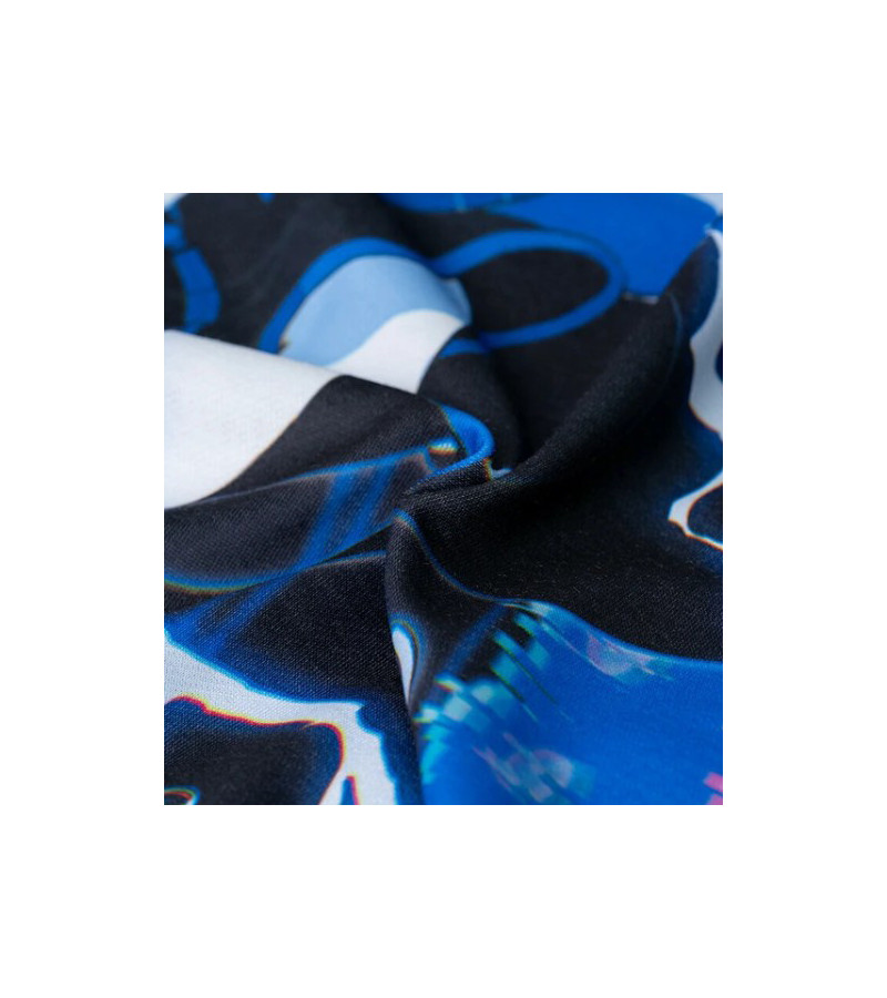 Cyber Octopus Short Sleeve Hoodie ACDC RAG