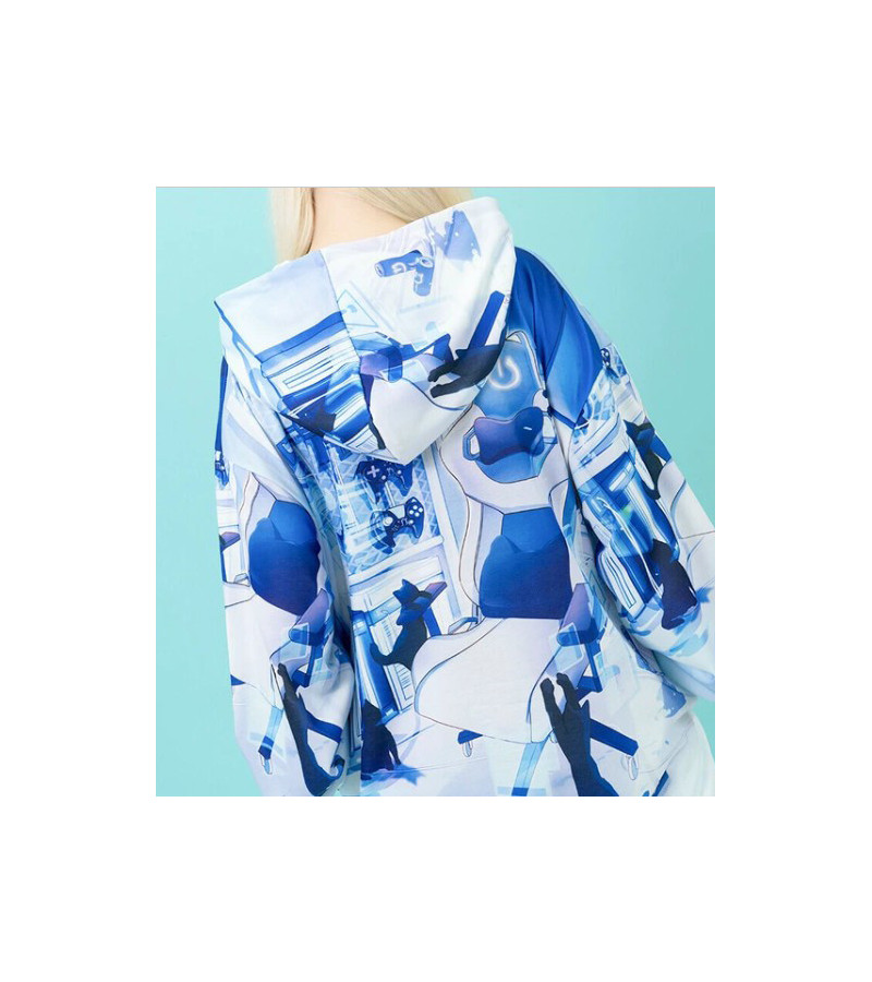 Cyber Cat Hoodie ACDC RAG à capuche